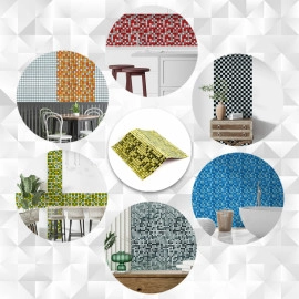 Мозаїка дзеркальна 298х298х4,5мм Золото SW-00002372