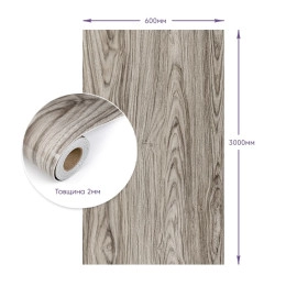 Самоклеюча стінова PET плитка у рулоні 600х3000х2мм SW-00002434