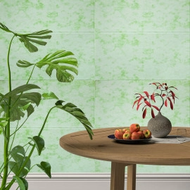 Панель стінова 3D 700х700х4мм Мармур зелений SW-00002441