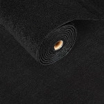 Самоклеюча плитка під ковролін в рулоні чорний 600х3000мм SW-00002588