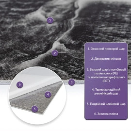 Самоклеюча стінова PET плитка 600х300х2мм SW-00002640