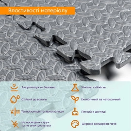 Підлогове покриття Silver 60*60cm*1cm (D) SW-00002660-