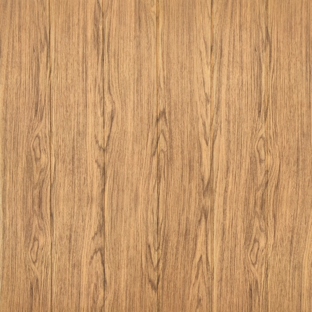 Самоклеюча декоративна 3D панель 700x700x5мм Світлий дуб (090) SW-00000293