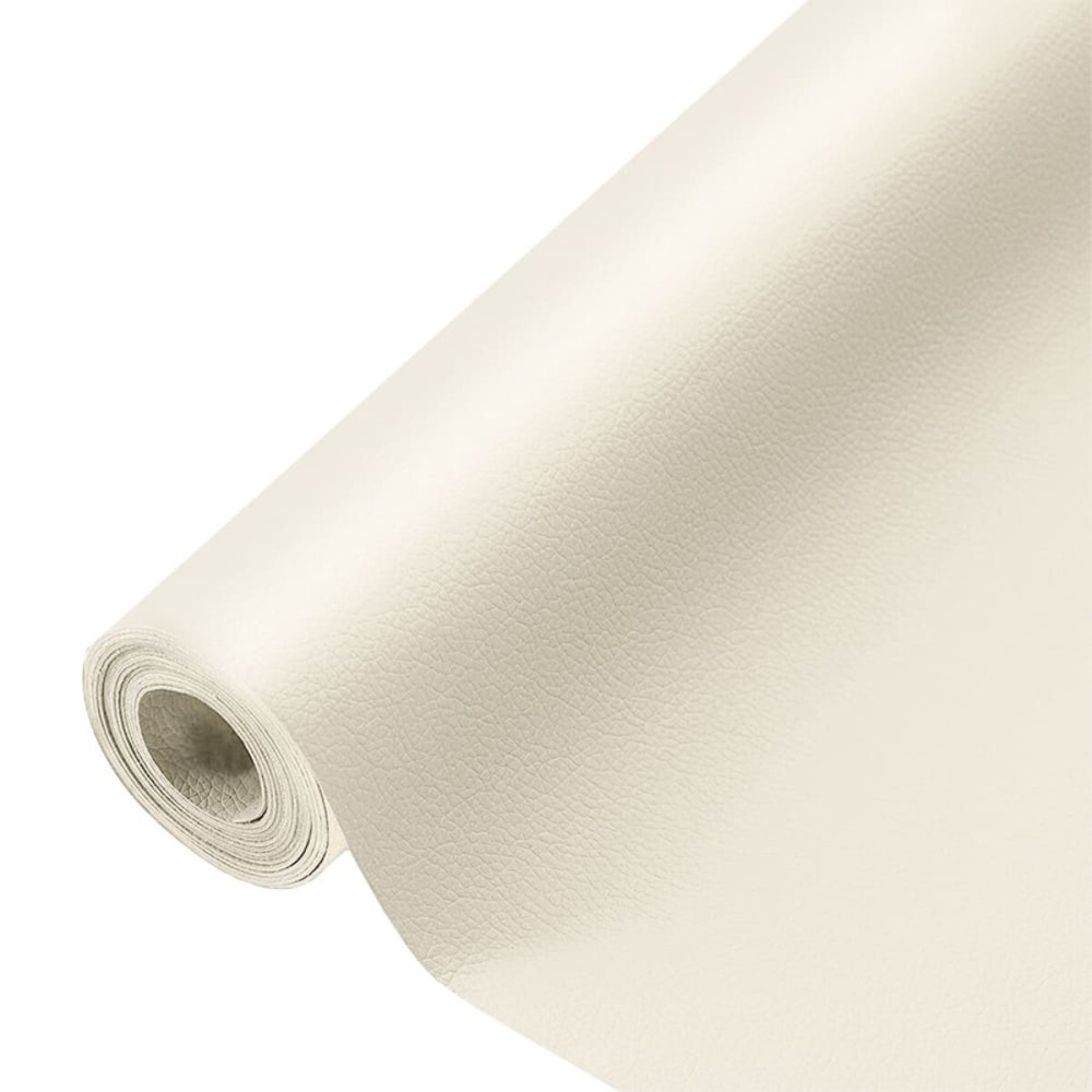Самоклеюча екошкіра у рулоні 1.37х3м х 0.5мм Молочний SW-00000281
