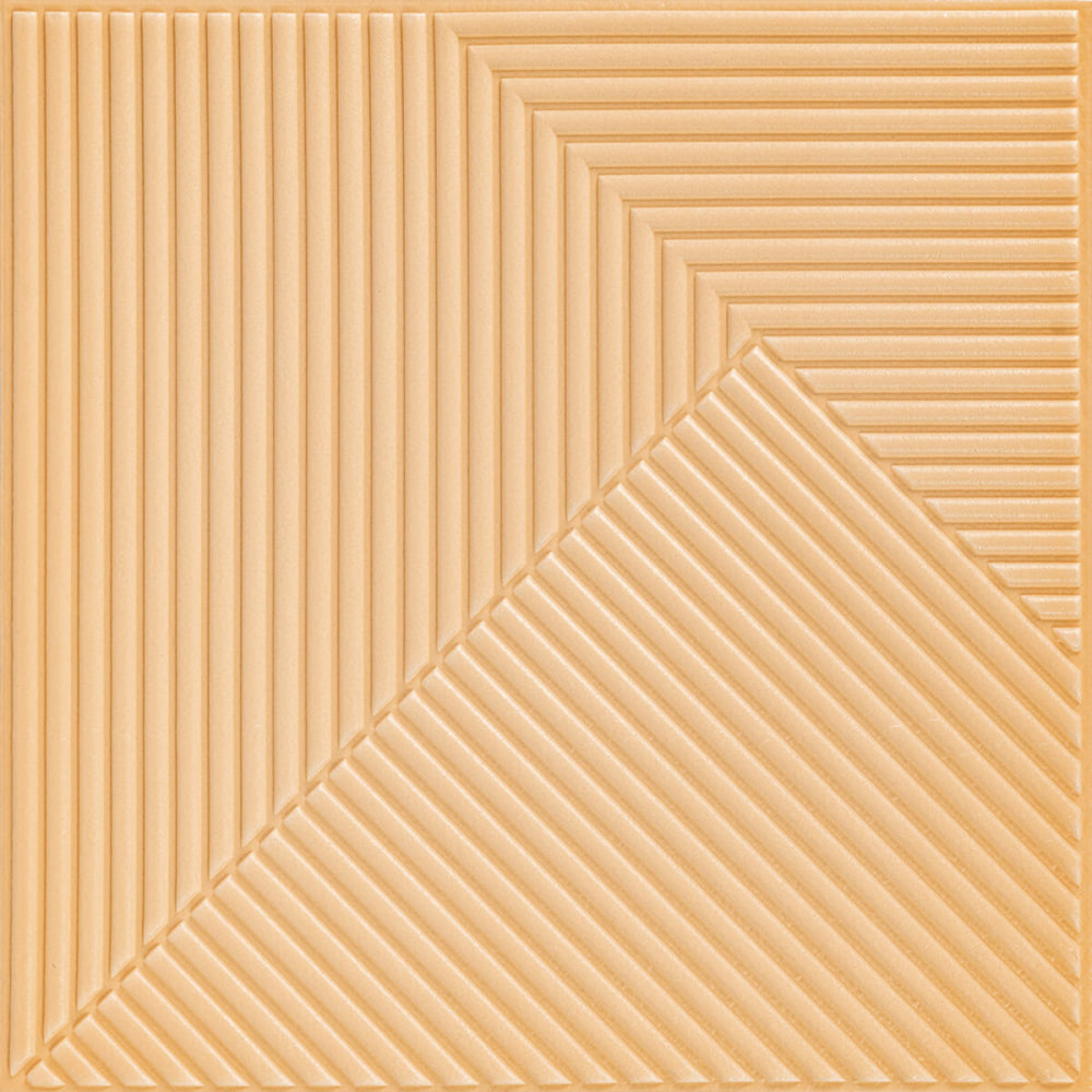 Самоклеюча декоративна 3D панель Бамбук Жовто-пісочний 500х500х5мм SW-00002879