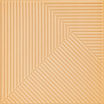 Самоклеюча декоративна 3D панель Бамбук Жовто-пісочний 500х500х5мм SW-00002879