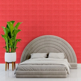 3D панель самоклеюча 700х770х7мм цегла Червона (008-7) SW-00000054