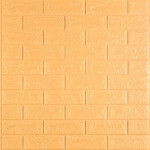 3D панель самоклеюча 700х770х5мм цегла Жовто-пісочний (009-5) SW-00000028