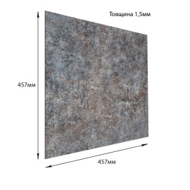 СВП-113 Самоклеюча вінілова плитка 457х457х1,5мм МАТ SW-00003253