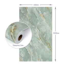 Самоклеюча стінова PET плитка у рулоні 600х3000х2мм SW-00003267