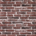 Декоративна 3D панель самоклейка 700х770х5мм Цегла червона Катеринославська (043) SW-00000031