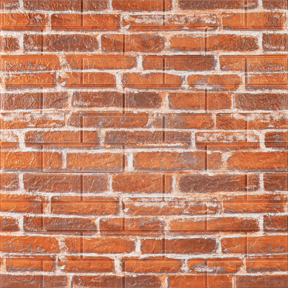 Декоративна 3D панель 700х770х5мм Руда Катеринославська цегла (044) SW-00000037