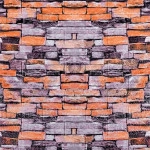 Декоративна 3D панель 700х770х6мм Цегла Катеринославська піщаник (045) SW-00000044