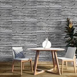 Декоративна 3D панель самоклейка 700х700х6мм Зебра дерево (081) SW-00000019