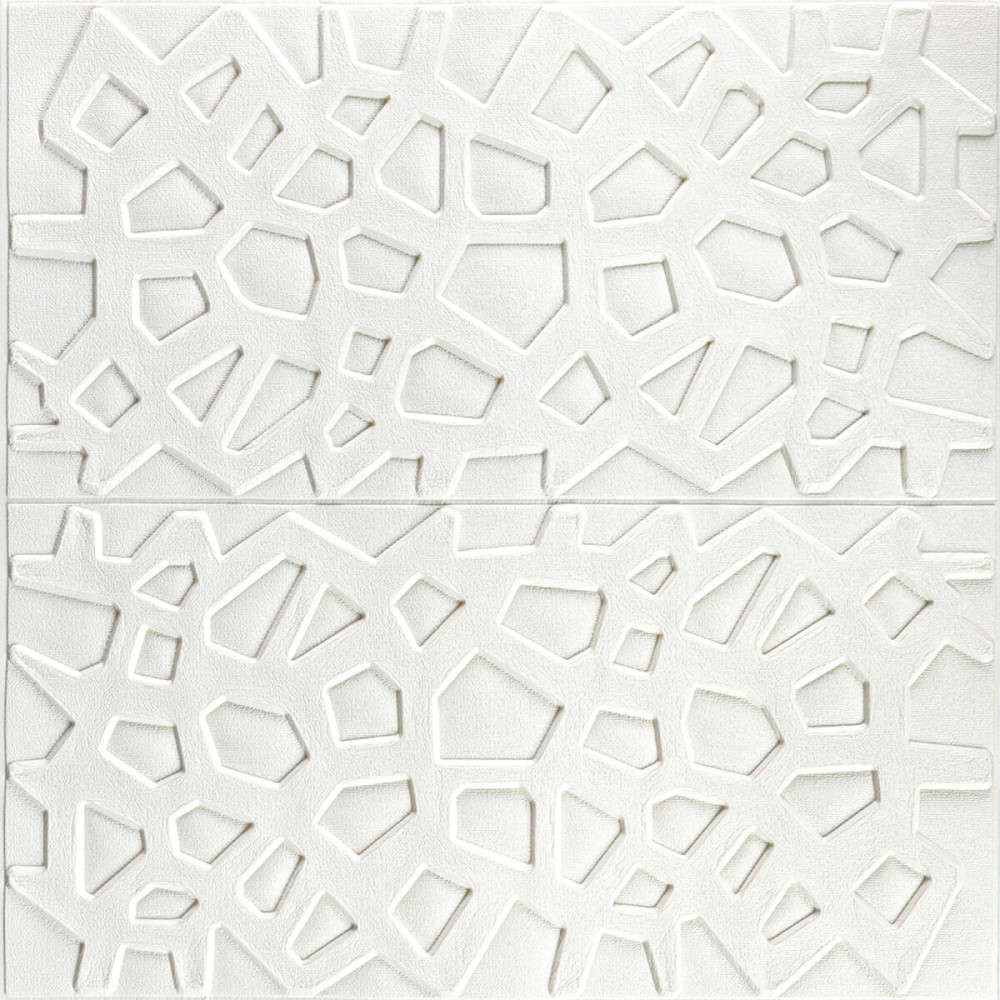 Самоклеюча декоративна настінно-стельова 3D панель 700х700х6,5мм Павутина (115) SW-00000007