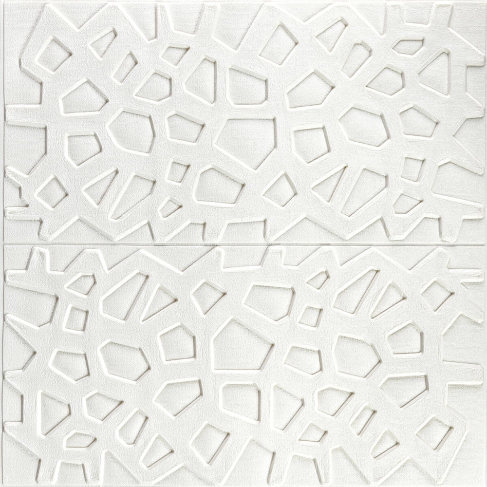 Самоклеюча декоративна настінно-стельова 3D панель 700х700х6,5мм Павутина (115) SW-00000007