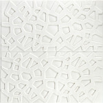 Самоклеюча декоративна настінно-стельова 3D панель 700х700х6,5мм Павутина (115) SW-00000007