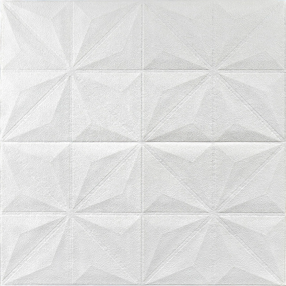 Самоклеюча декоративна настінно-стельова 3D панель 700х700х5мм Зірки (116) SW-00000008