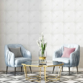 Самоклеюча декоративна настінно-стельова 3D панель 700x700x4.5мм Плитка (164) SW-00000181