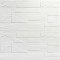 Самоклеюча декоративна 3D панель Камінь біла бита цегла700х770х5мм (180) SW-00000426