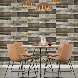 Самоклеюча вінілова плитка 152.4х914.4х1.5мм Мозаїка, ціна за 1 шт. (СВП-006) Матова SW-00000223