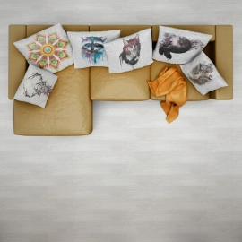 Самоклеюча вінілова плитка 152.4х914.4х1.5мм Молочне дерево, ціна за 1 шт. (СВП-009) Матова SW-00000287