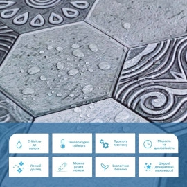 Декоративна ПВХ панель 960х480х4мм SW-00000579