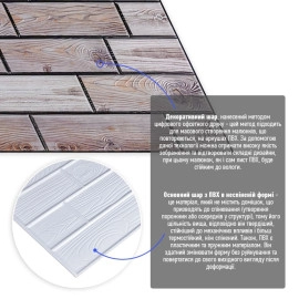 Декоративна ПВХ панель 960х480х4мм SW-00000582