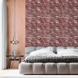 Самоклеюча декоративна 3D панелі 700х770х5мм Матовий камінь (060M) SW-00000635