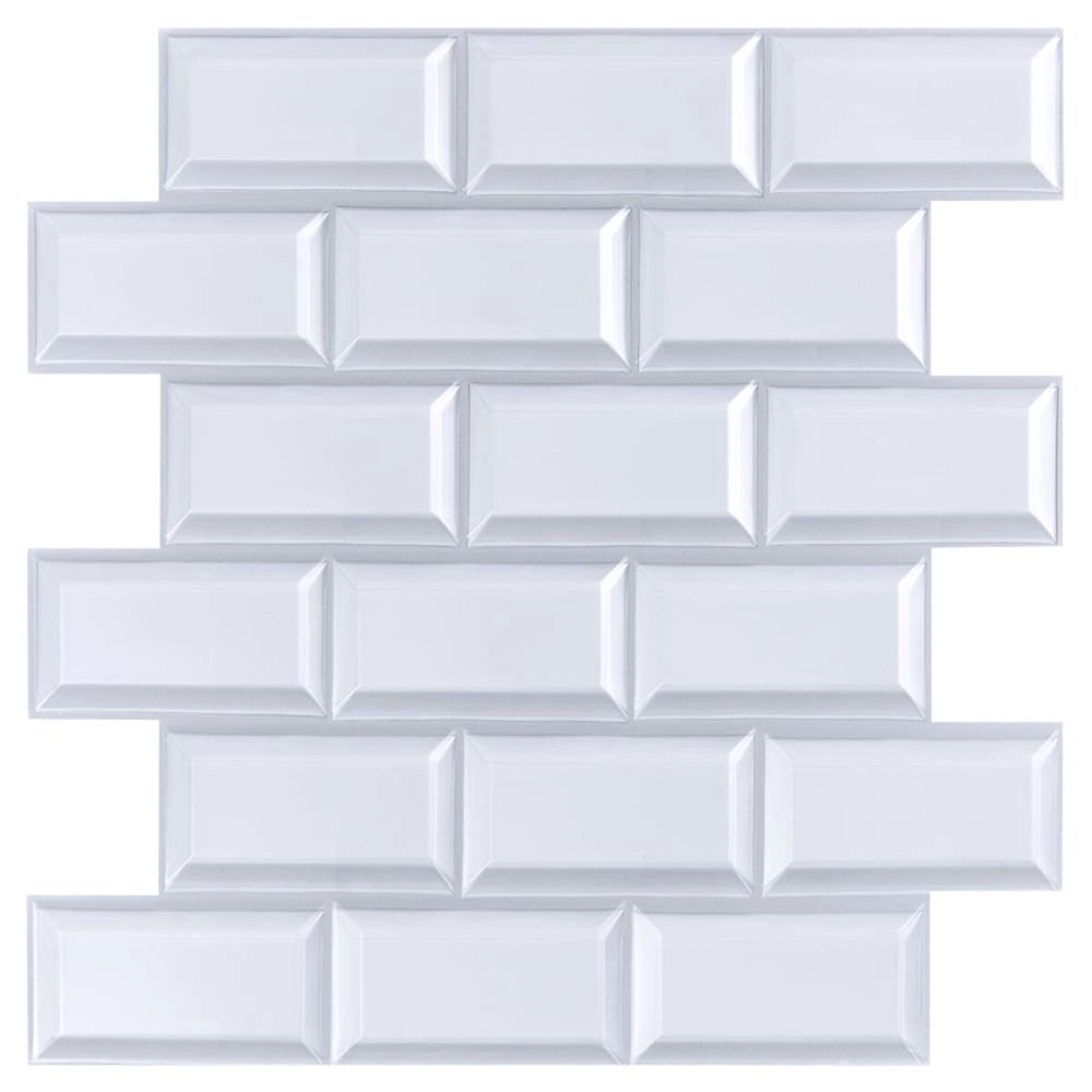 Декоративна ПВХ плитка на самоклейці 300х300х5мм Цегла, ціна за 1 шт. (СПП-501) SW-00000665