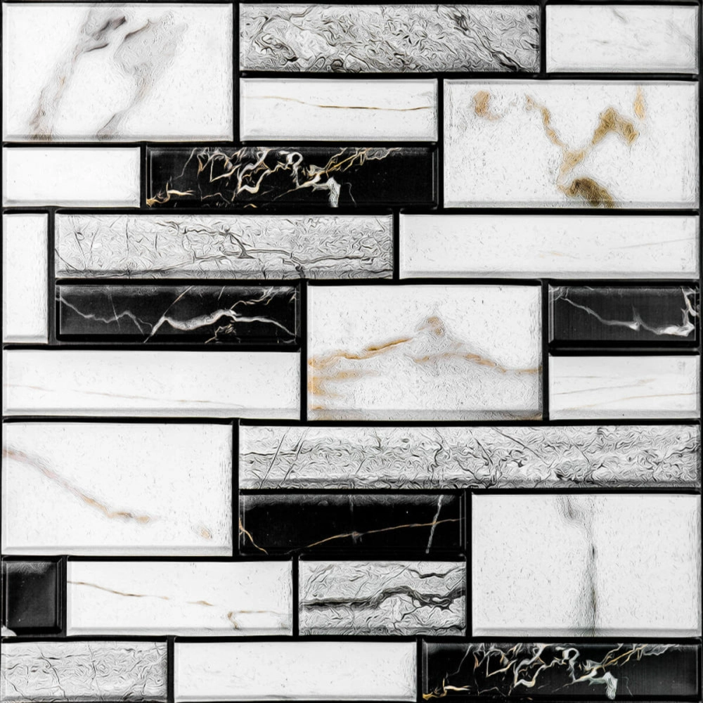 Декоративна ПВХ плитка на самоклейці 300х300х5мм Квадрат, ціна за 1 шт. (СПП-602) SW-00000669