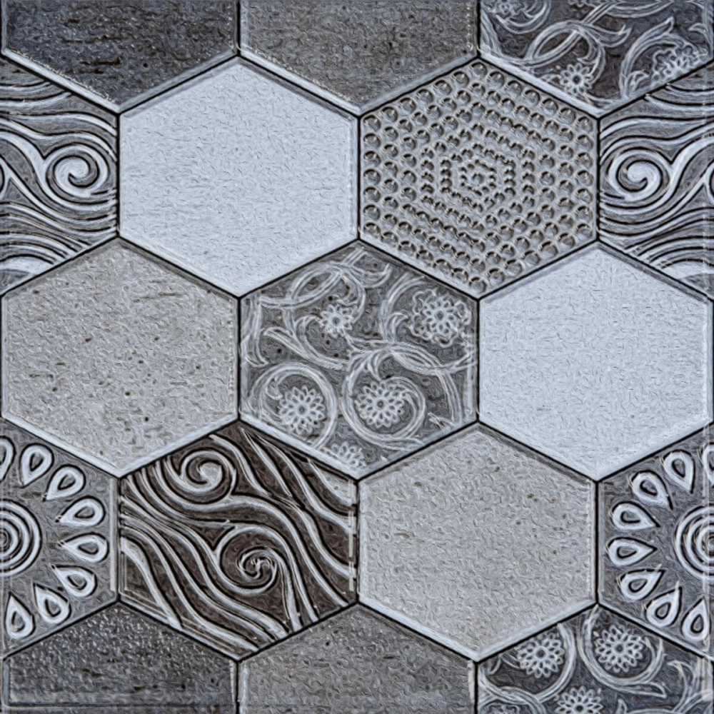 Декоративна ПВХ плитка на самоклейці 300х300х5мм Квадрат, ціна за 1 шт. (СПП-603) SW-00000670