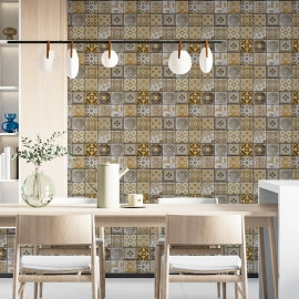 Декоративна ПВХ плитка на самоклейці 300х300х5мм Квадрат, ціна за 1 шт. (СПП-604) SW-00000671