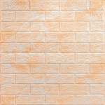 Декоративна 3D панель самоклейка 700х770х3мм Мармур жовтий (062-3) SW-00000694