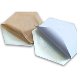 Декоративний самоклеючий шестикутник під шкіру 200x230мм Зелений (1102) SW-00000742